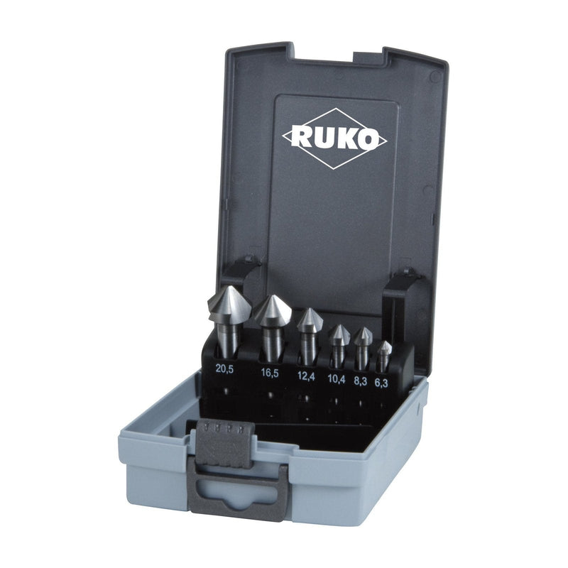 ruko 102152hmro set svasatori metallo duro 90