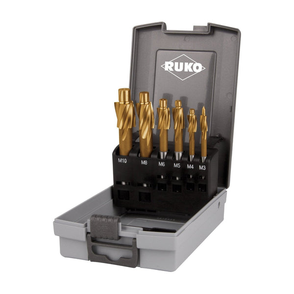 ruko 102452tro set svasatori viti esagono incassato hss tin