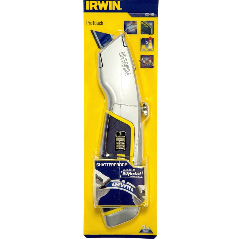 irwin 10504236 coltello protouch retrattile blister