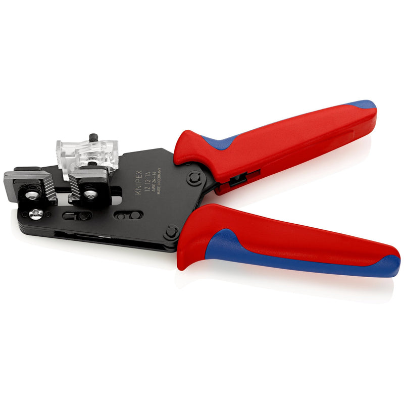 Spelacavi di precisione, con lame sagomate sezione AWG Knipex