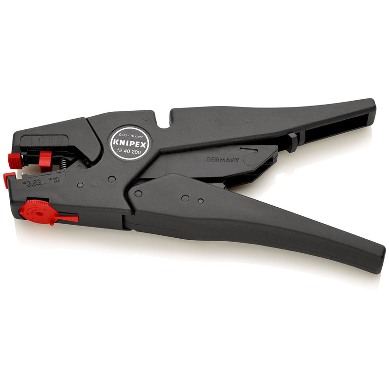 Pinza spelacavi frontale regolazione automatica Knipex