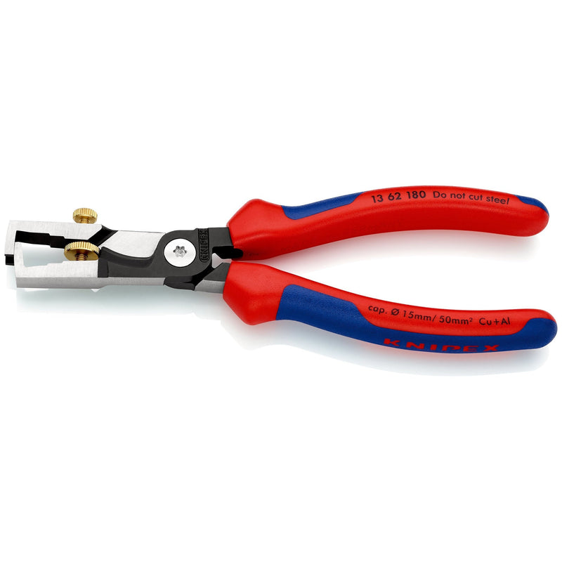 Knipex 1362180 strix spelacavi cesoia bonderizzata nera 13 62 180