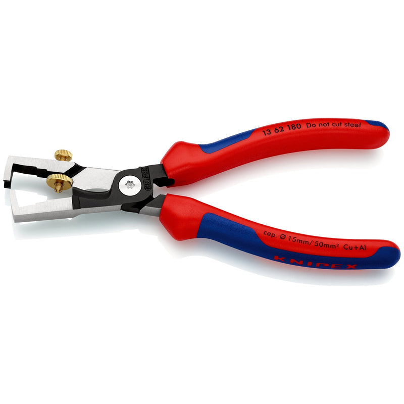 Knipex 1362180 strix spelacavi cesoia bonderizzata nera 13 62 180