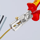 StriX®, Pinza spelacavi con cesoia per cavo, cromata manici materiale bicomponente VDE Knipex