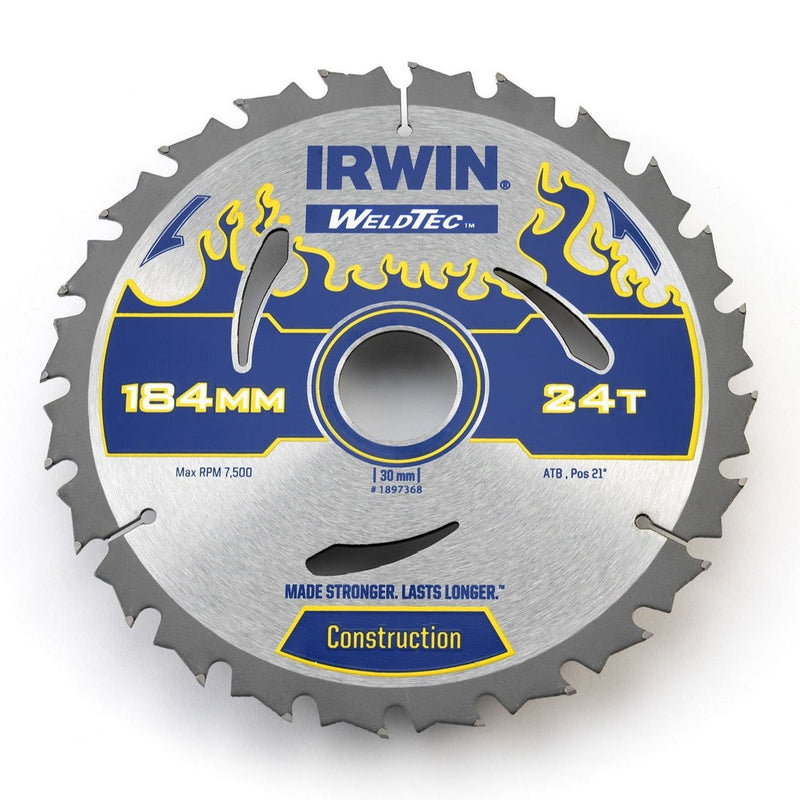 irwin 1897368 lama seghe circolari weldtec