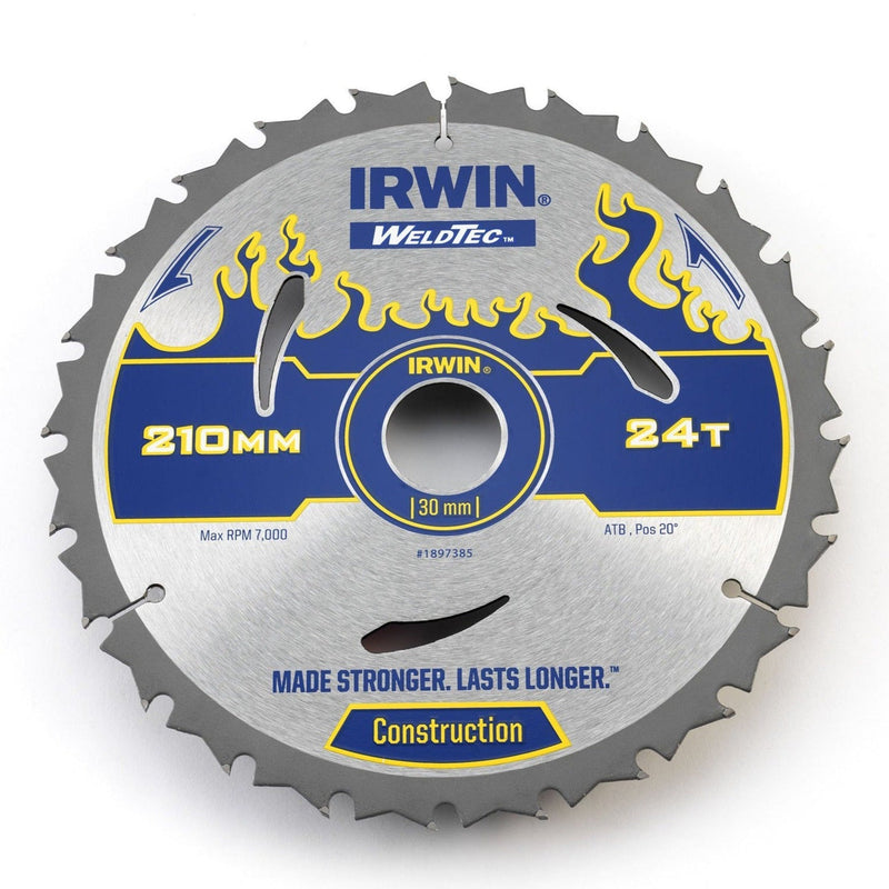 irwin 1897385 lama seghe circolari weldtec