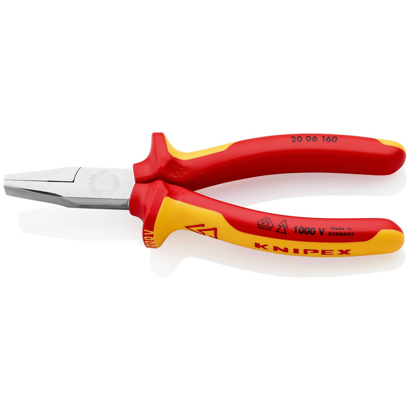 Knipex 2006160 pinza meccanica becchi dritti piatti 20 06 160