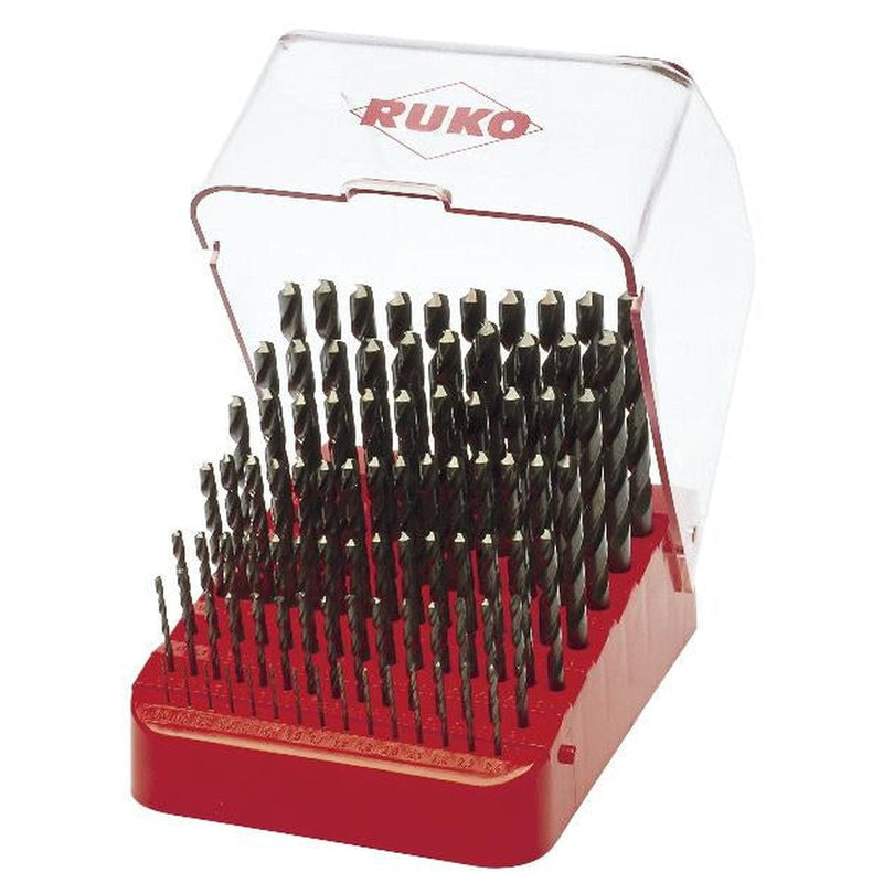 ruko 214223 set punte elicoidali hss