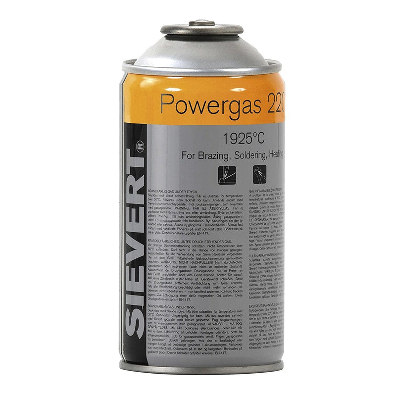 Sievert 220383 Powergas 1925 257g Bombola EN417 175g gas