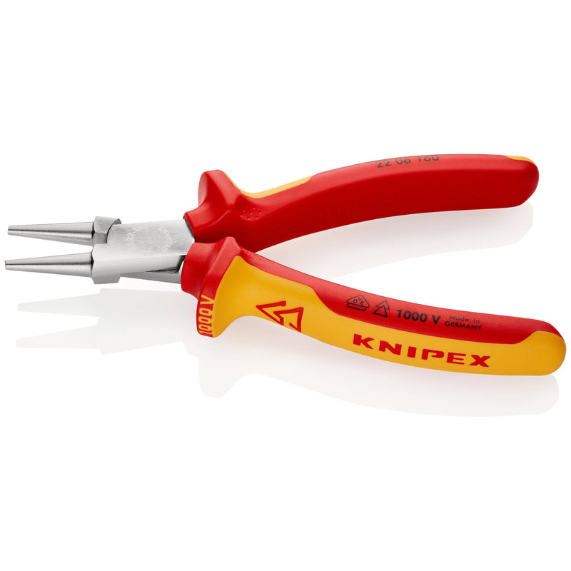 Knipex 2206160 pinza becchi tondi 22 06 160