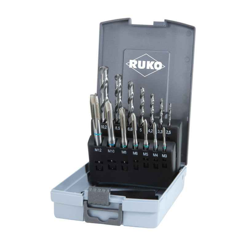 ruko 245048ro set maschi macchina fori passanti hss