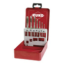 ruko 245061 set maschi macchina fori passanti hss co5