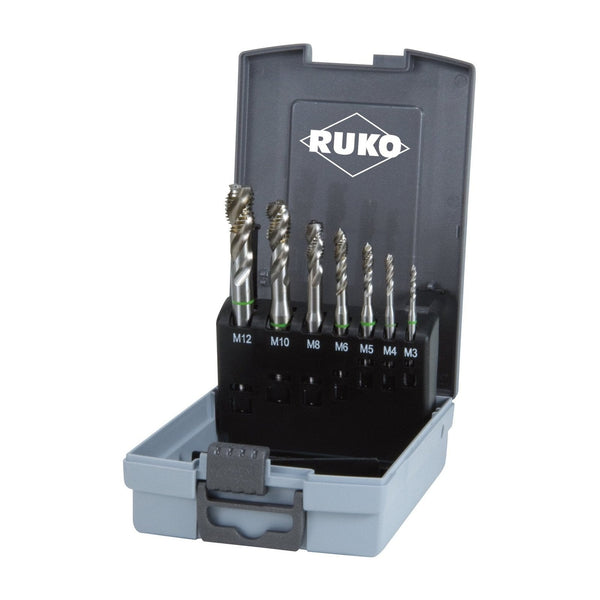 ruko 245062ro set maschi macchina fori ciechi hss co5