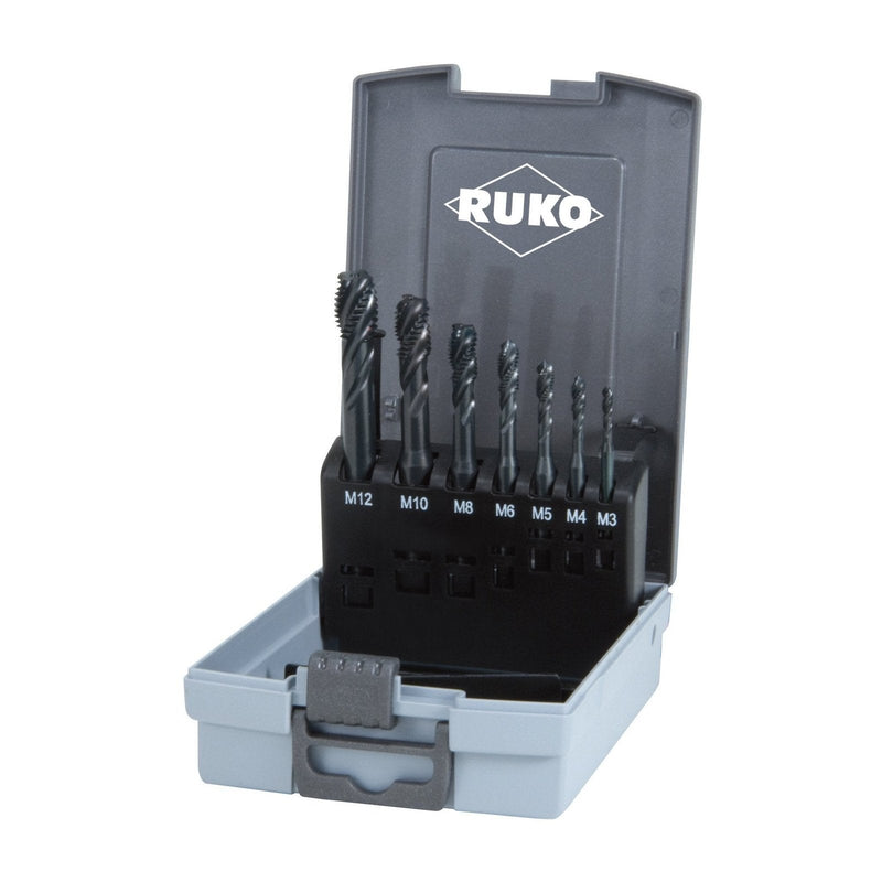 ruko 245064ro set maschi macchina fori ciechi hss co5 vaporizzati