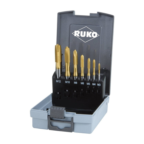 ruko 245065ro set maschi macchina fori passanti hss tin