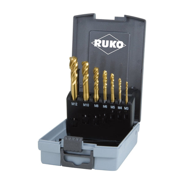 ruko 245066ro set maschi macchina fori ciechi hss tin