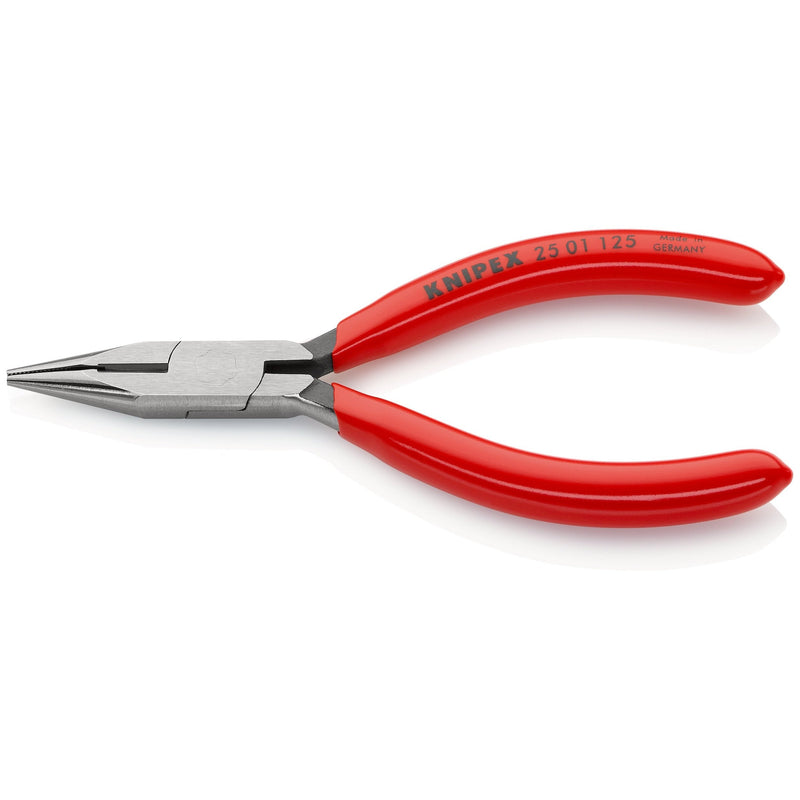 Pinza per meccanica fine becchi mezzotondi con manici resina Knipex