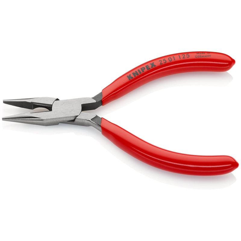 Pinza per meccanica fine becchi mezzotondi con manici resina Knipex