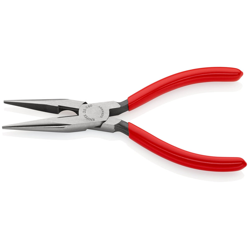 Pinza per meccanica fine becchi mezzotondi con manici resina Knipex