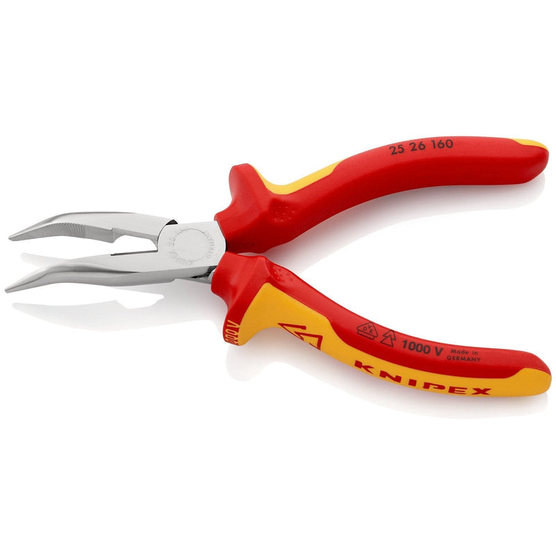 Knipex 2526160 pinza meccanica tronchese becchi mezzotondi esd 25 26 160