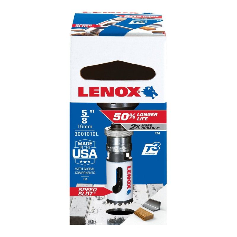 Lenox 3001010L Sega a Tazza Bimetallica T3 10L 16mm