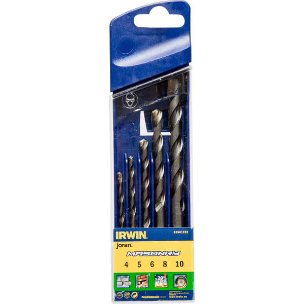 irwin 10501892 set punte masonry 5pz