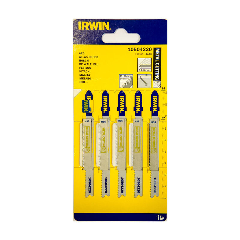 irwin 10504220 lama seghetto alternativo t118a 5pz