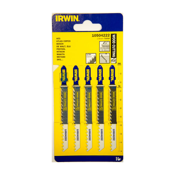 irwin 10504222 lama seghetto alternativo t101d 5pz