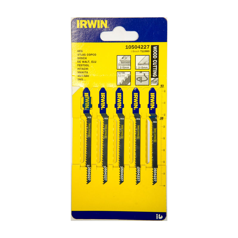 irwin 10504227 lama seghetto alternativo t119bo 5pz