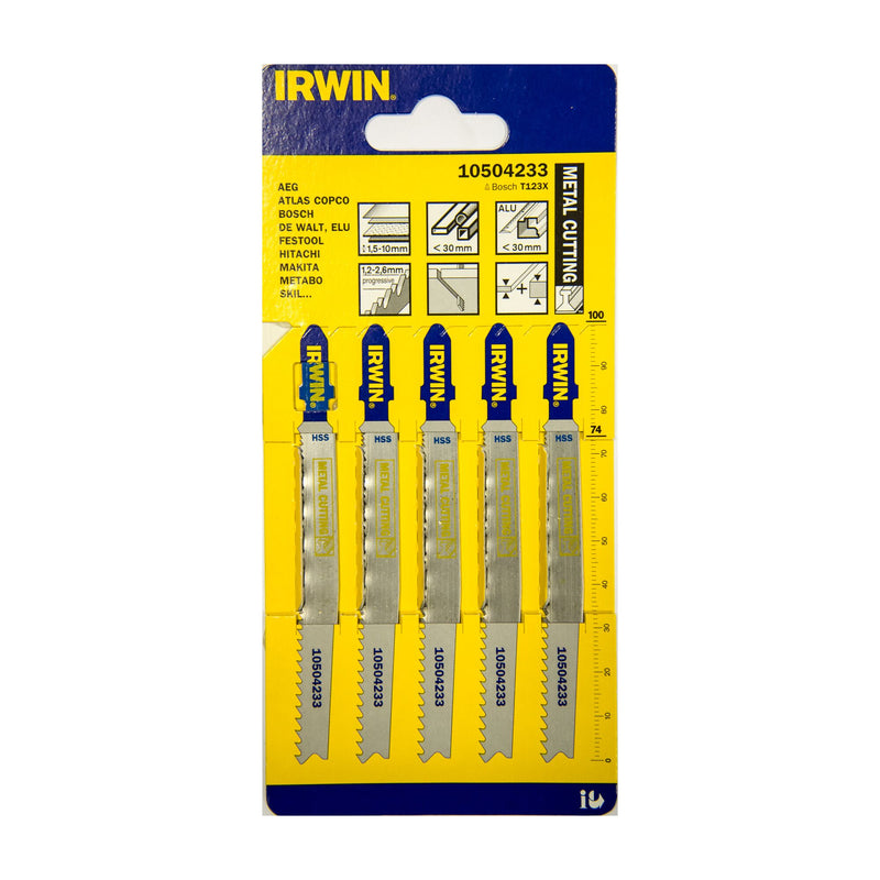 irwin 10504233 lama seghetto alternativo t123x 5pz