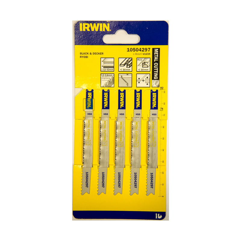 irwin 10504297 lame seghetto alternativo 5pz u123x