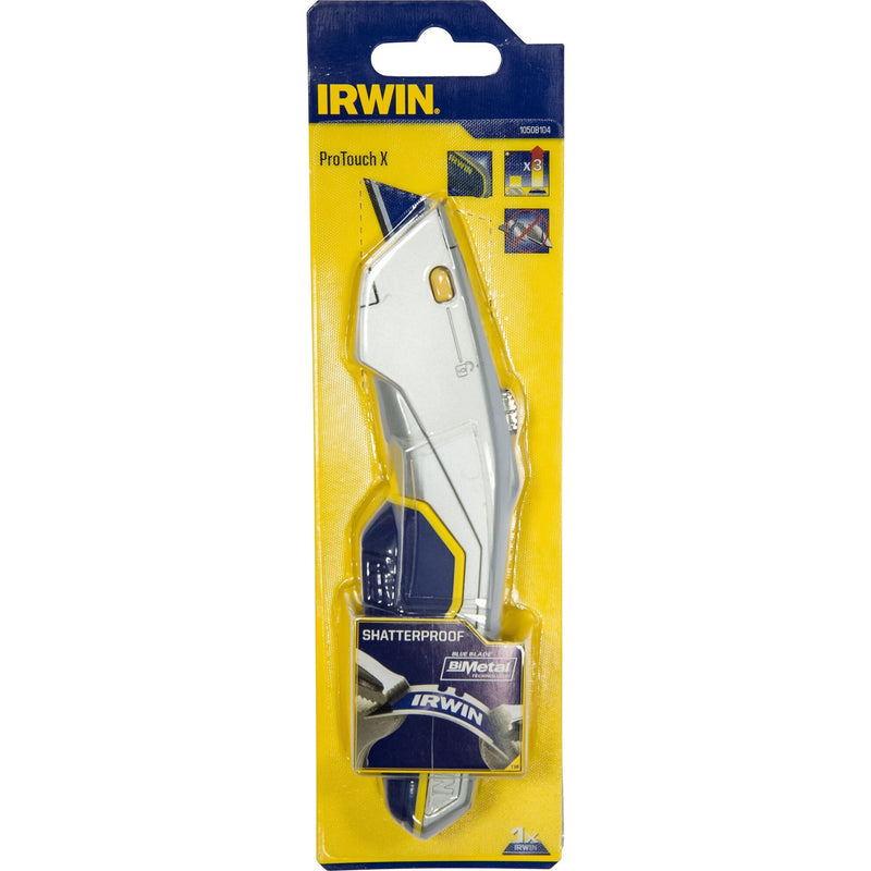 irwin 10508104 coltello pro touch x retrattile