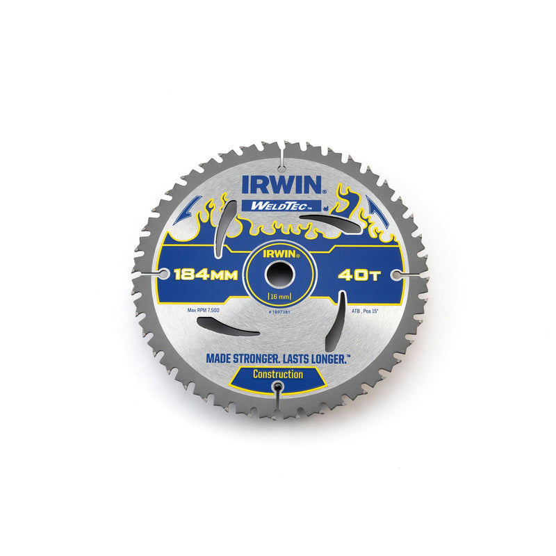 irwin 1897381 lama seghe circolari weldtec