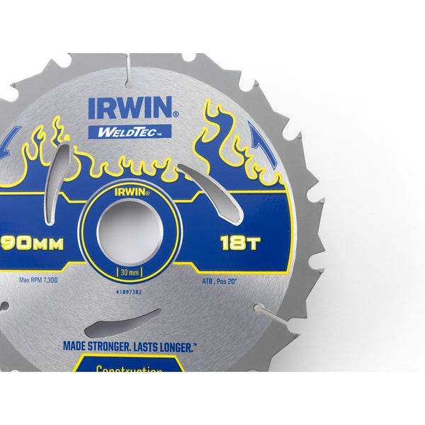 irwin 1897382 lama seghe circolari weldtec