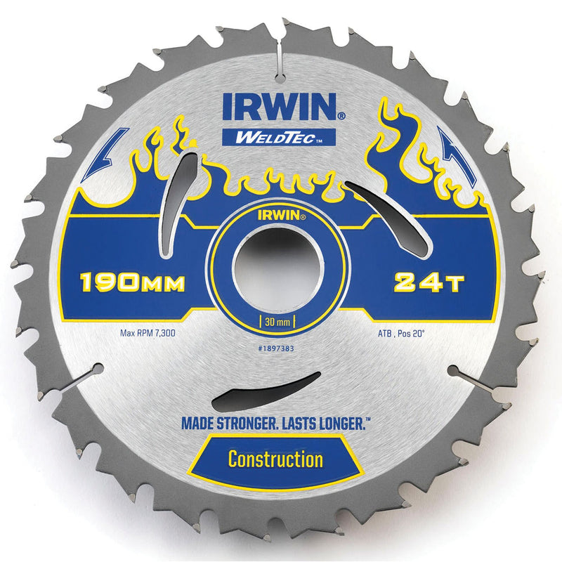 irwin 1897383 lama seghe circolari weldtec