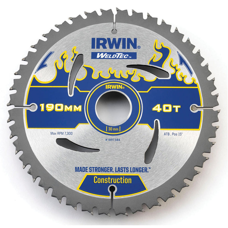 irwin 1897384 lama seghe circolari weldtec