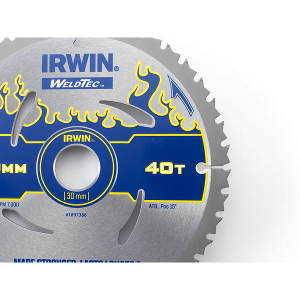 irwin 1897386 lama seghe circolari weldtec