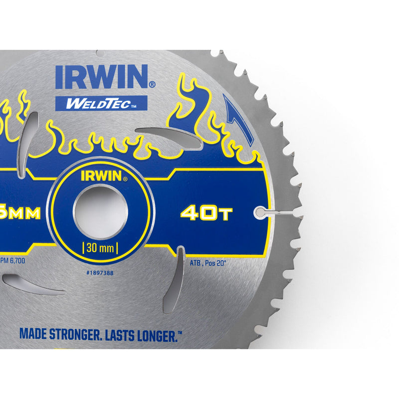 irwin 1897388 lama seghe circolari weldtec