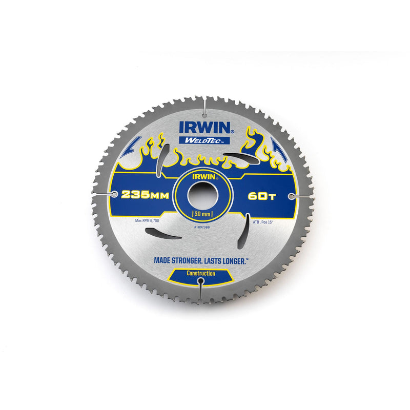 irwin 1897389 lama seghe circolari weldtec