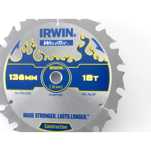 irwin 1897390 lama seghe circolari weldtec