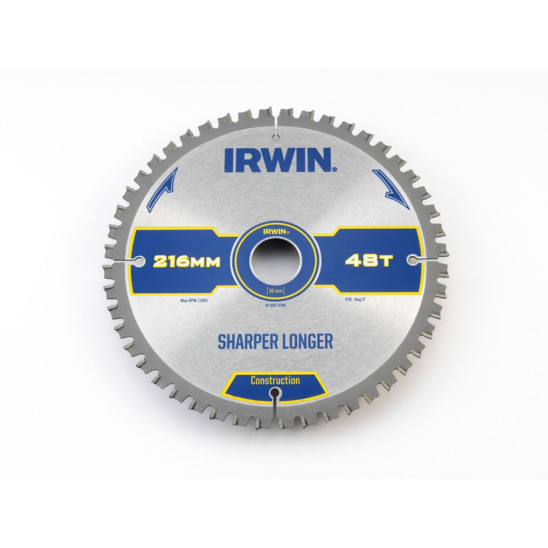 irwin 1897396 lama seghe circolari construction