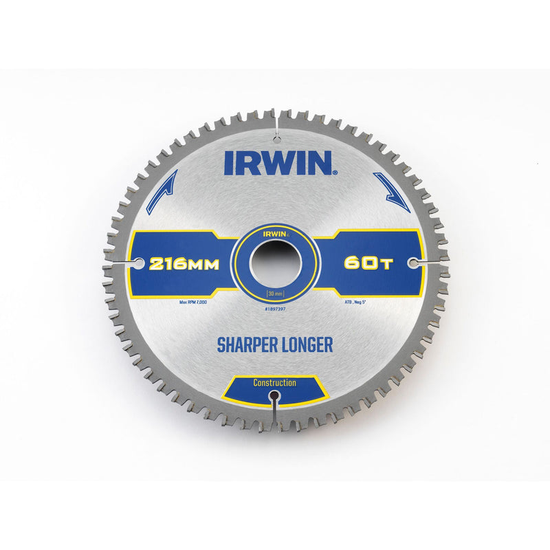 irwin 1897397 lama seghe circolari construction