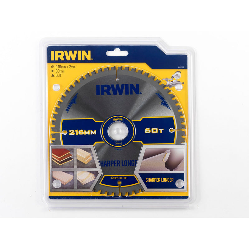 irwin 1897397 lama seghe circolari construction