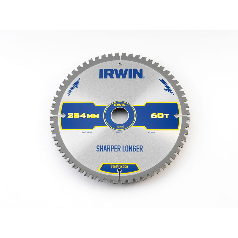 irwin 1897429 lama seghe circolari construction