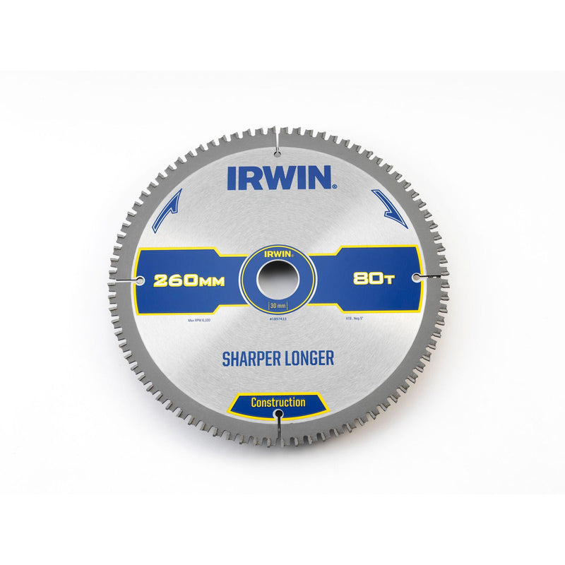 irwin 1897433 lama seghe circolari construction