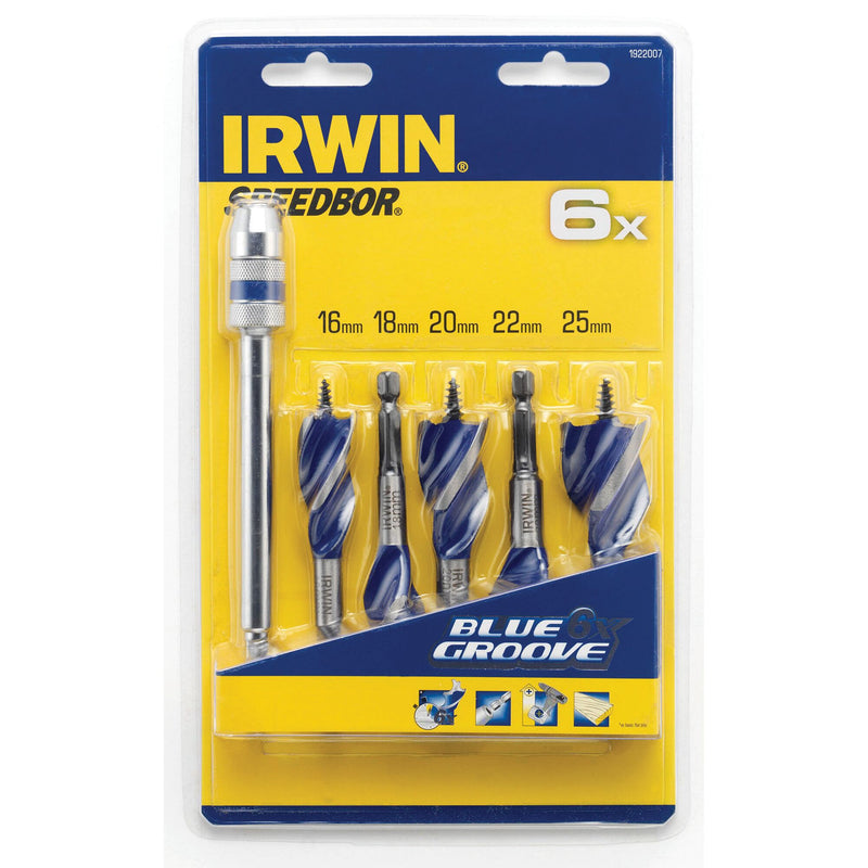 irwin 1922007 set punte blue groove