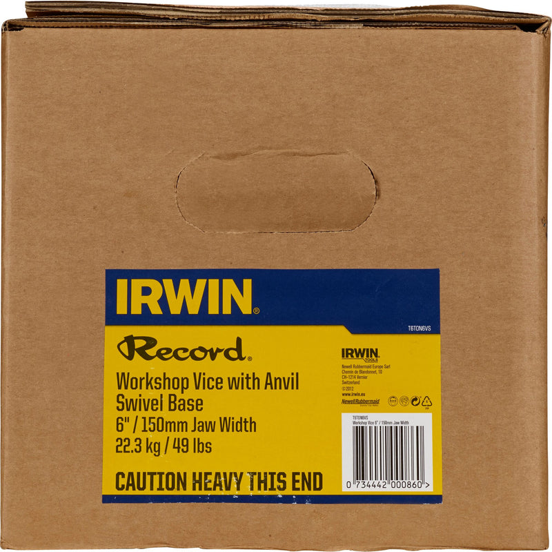 irwin t6ton6vs record morsa banco incudine base rotante