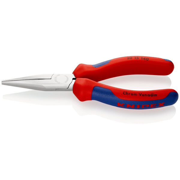 Pinza becchi lunghi manici bicomponente, cromata Knipex