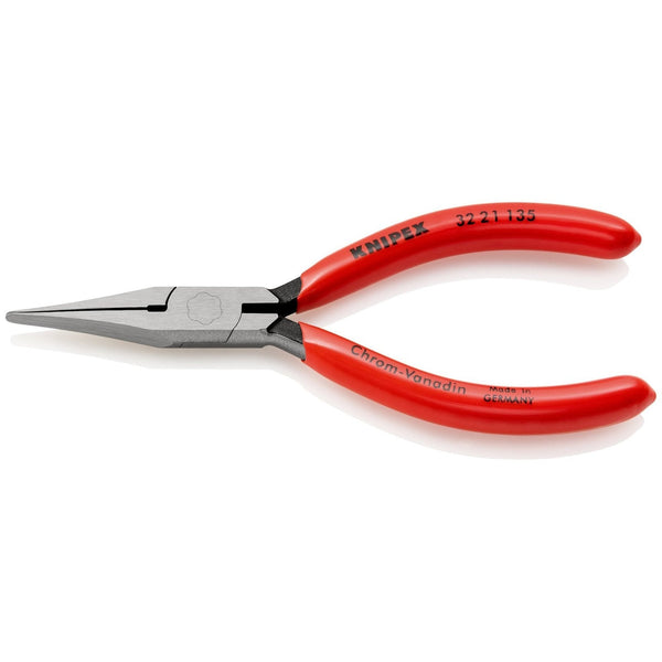 Pinza per elettronica, bonderizzata nera, con manici resina Knipex