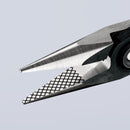 Pinza di precisione per elettronica ESD, pinza brunita, testa pulita Knipex